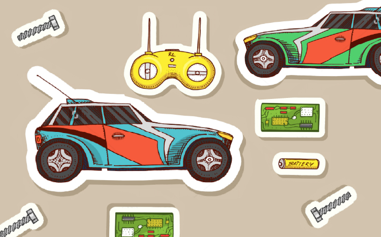 Elektroworkshop - samořídící autíčko