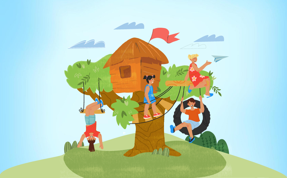 Adventure playground - Dobrodružné hřiště u Pražačky