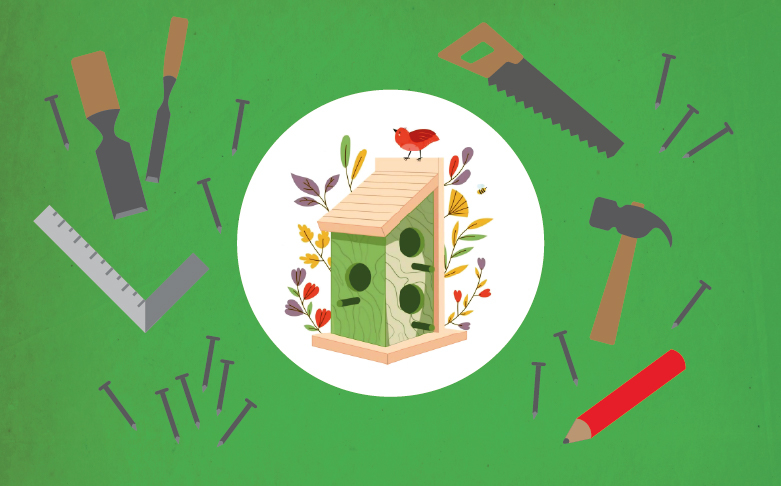 Výroba ptačích krmítek