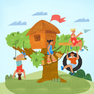 Adventure playground - Dobrodružné hřiště u Pražačky